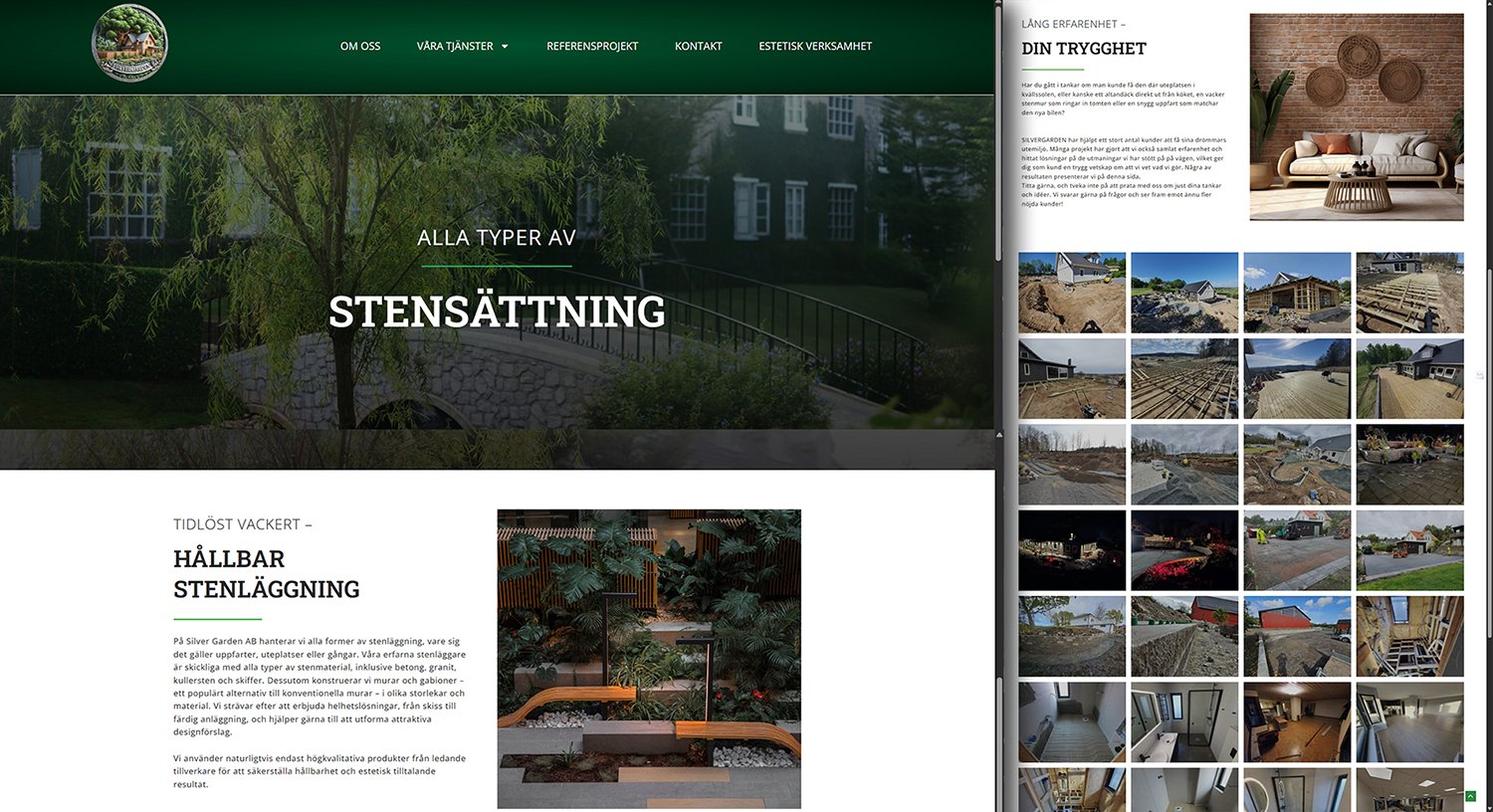 Hemsida_trädgårdsfirma_portfolio 1